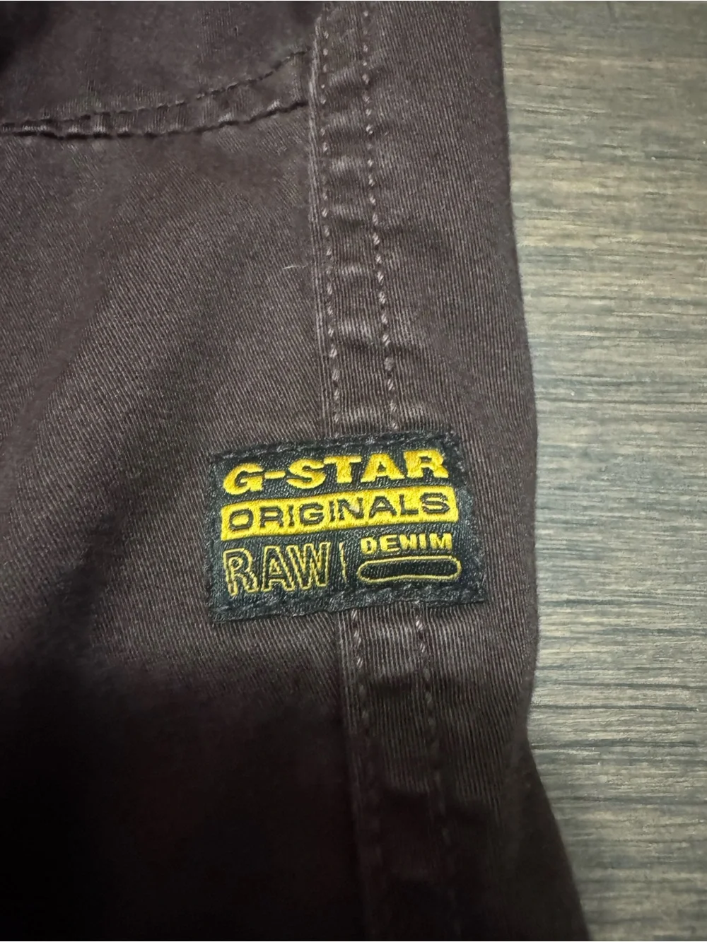 G-Star Men's Rovic Tapered Cargo Pants Brown 31/32 Zipper